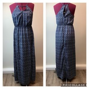BP maxi dress blue print M